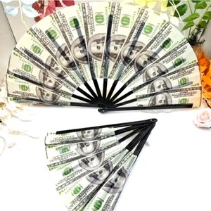 Stylish Money Print Hand Fan